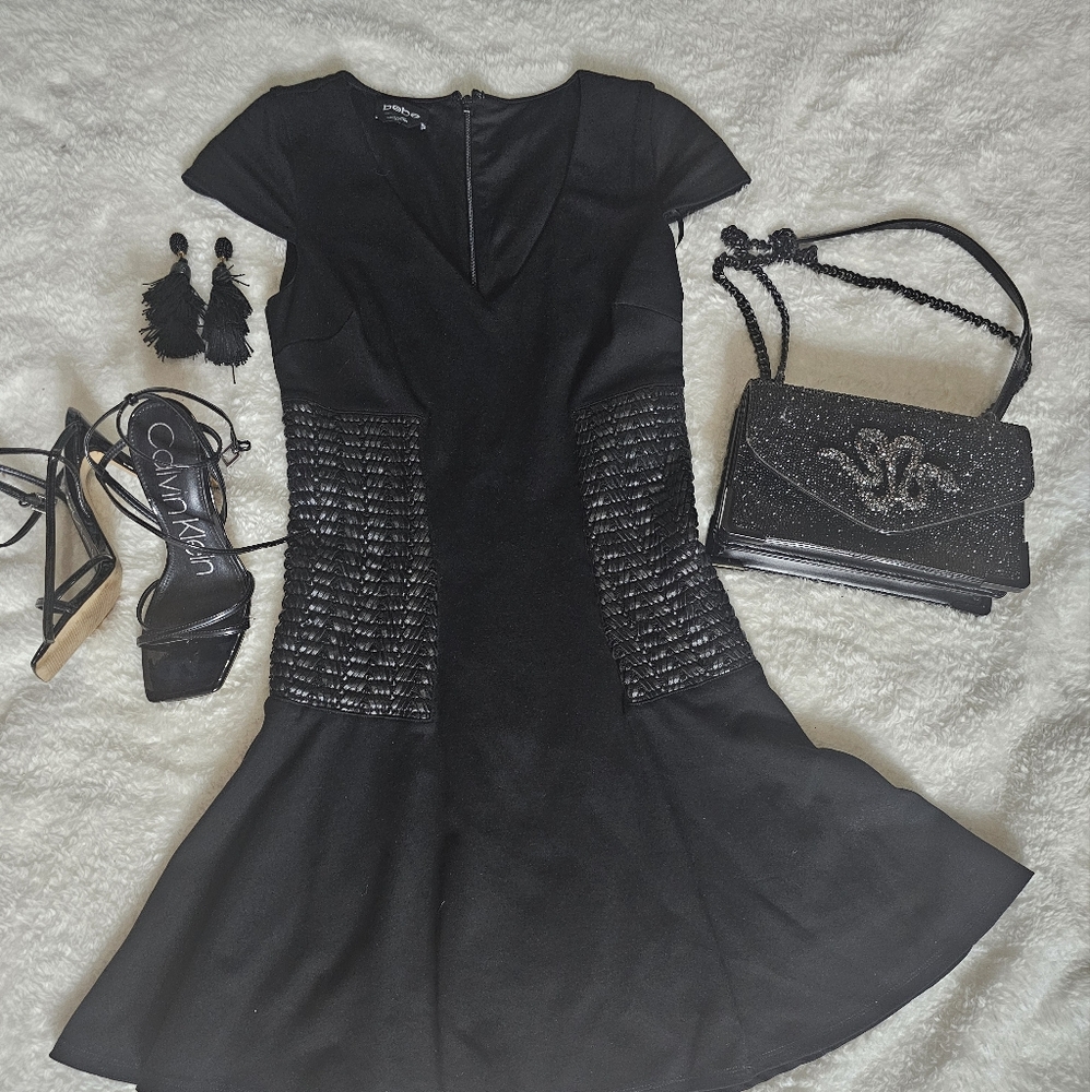 Bebe Black Beutiful Short Dress...